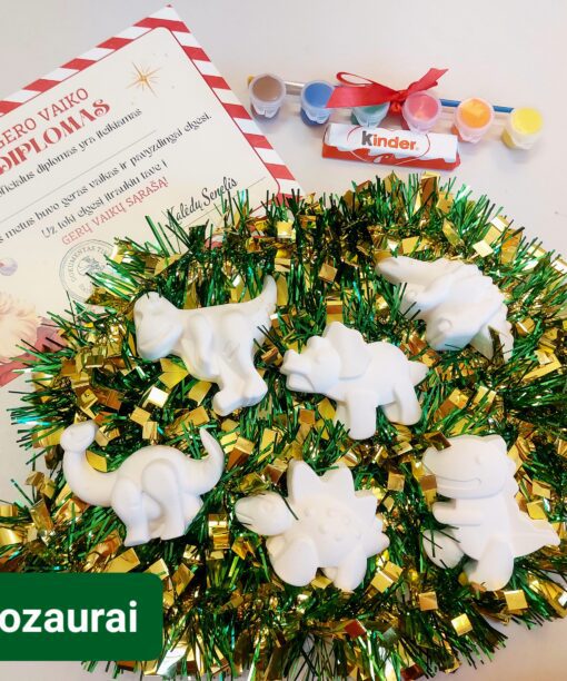 KŪRYBINIS RINKINYS "DINOZAURAI"