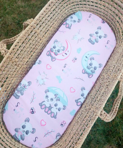 Paklodė su guma vežimėliui "Meškutės"